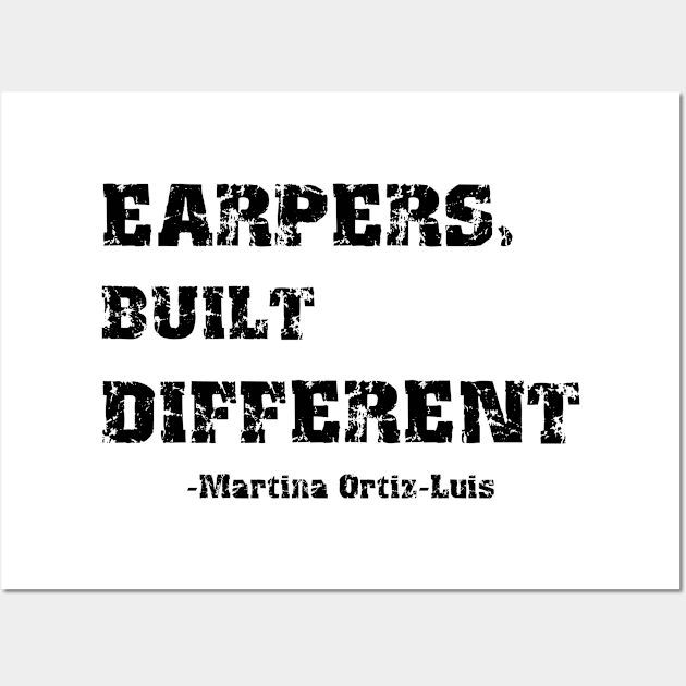 Earpers, Built Different Wall Art by rachlovesearp